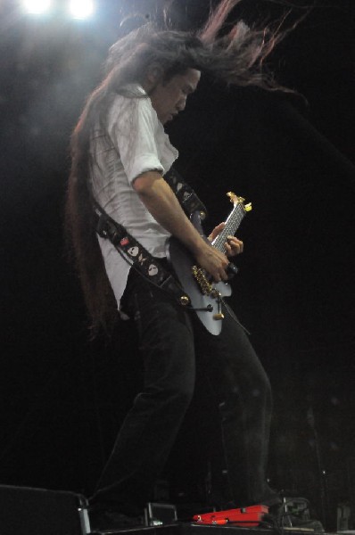 Dragonforce at the Mayhem Festival Verizon Wireless Amphitheater