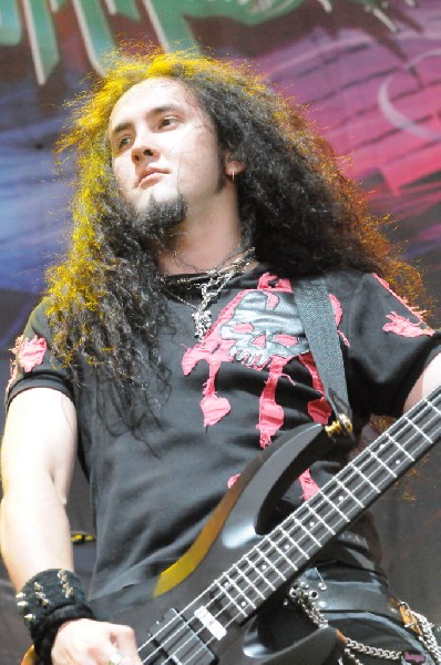 Dragonforce at the Mayhem Festival Verizon Wireless Amphitheater