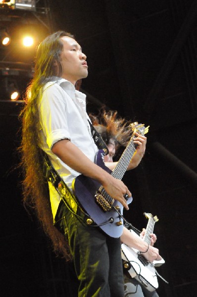 Dragonforce at the Mayhem Festival Verizon Wireless Amphitheater