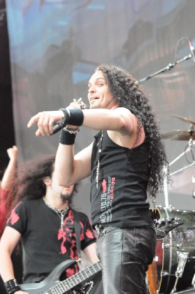 Dragonforce at the Mayhem Festival Verizon Wireless Amphitheater