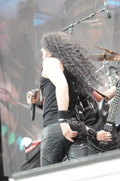 Dragonforce at the Mayhem Festival Verizon Wireless Amphitheater