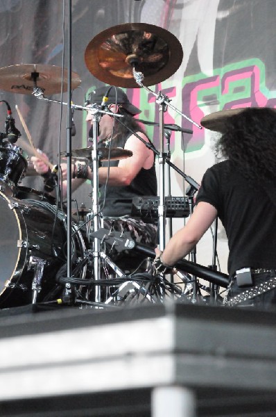 Dragonforce at the Mayhem Festival Verizon Wireless Amphitheater