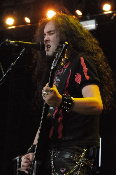 Dragonforce at the Mayhem Festival Verizon Wireless Amphitheater