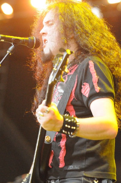 Dragonforce at the Mayhem Festival Verizon Wireless Amphitheater