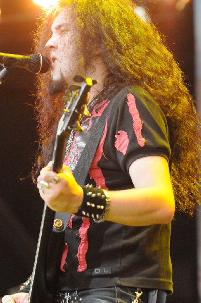 Dragonforce at the Mayhem Festival Verizon Wireless Amphitheater