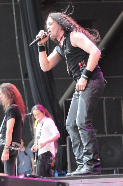 Dragonforce at the Mayhem Festival Verizon Wireless Amphitheater