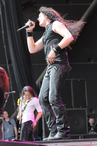 Dragonforce at the Mayhem Festival Verizon Wireless Amphitheater