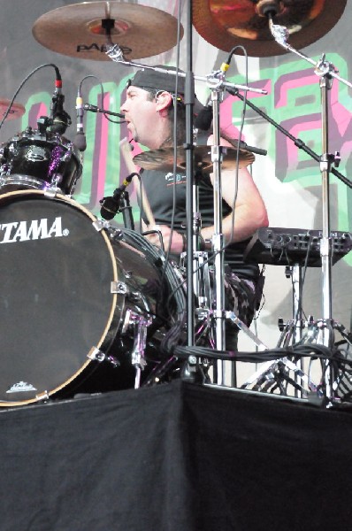 Dragonforce at the Mayhem Festival Verizon Wireless Amphitheater