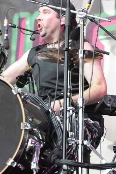 Dragonforce at the Mayhem Festival Verizon Wireless Amphitheater