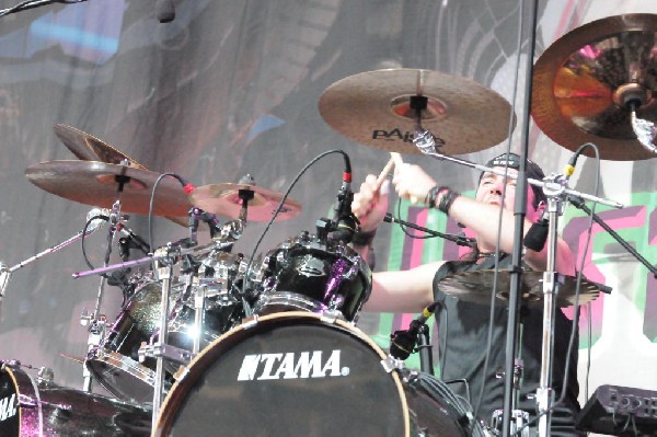 Dragonforce at the Mayhem Festival Verizon Wireless Amphitheater