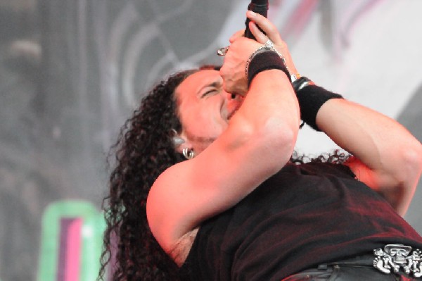 Dragonforce at the Mayhem Festival Verizon Wireless Amphitheater