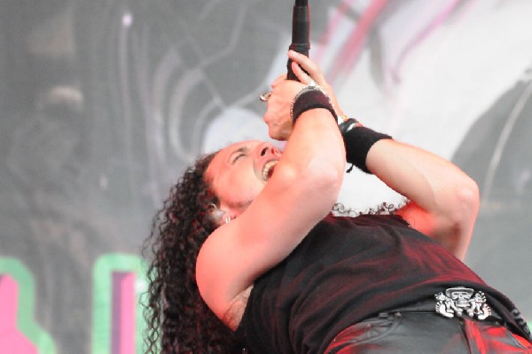 Dragonforce at the Mayhem Festival Verizon Wireless Amphitheater