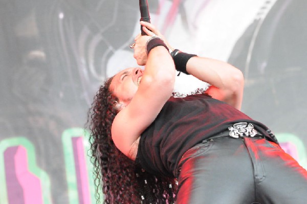 Dragonforce at the Mayhem Festival Verizon Wireless Amphitheater