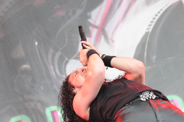 Dragonforce at the Mayhem Festival Verizon Wireless Amphitheater