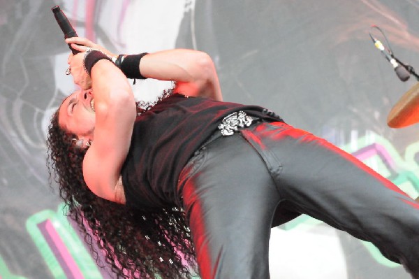 Dragonforce at the Mayhem Festival Verizon Wireless Amphitheater