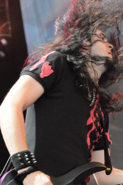 Dragonforce at the Mayhem Festival Verizon Wireless Amphitheater