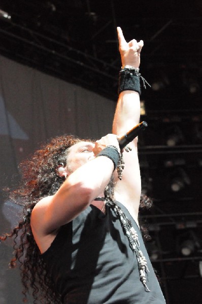 Dragonforce at the Mayhem Festival Verizon Wireless Amphitheater