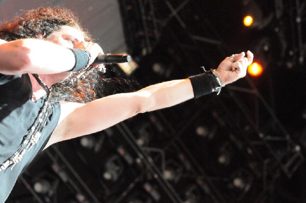 Dragonforce at the Mayhem Festival Verizon Wireless Amphitheater