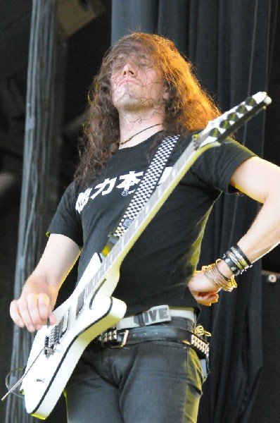 Dragonforce at the Mayhem Festival Verizon Wireless Amphitheater