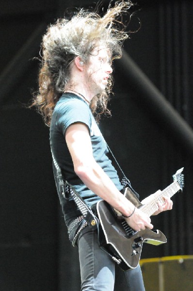 Dragonforce at the Mayhem Festival Verizon Wireless Amphitheater