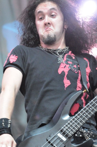 Dragonforce at the Mayhem Festival Verizon Wireless Amphitheater