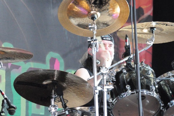 Dragonforce at the Mayhem Festival Verizon Wireless Amphitheater