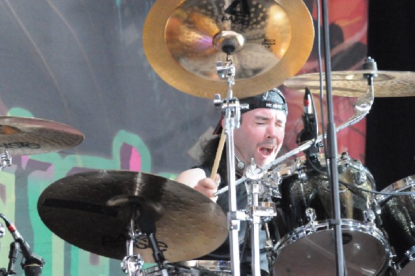 Dragonforce at the Mayhem Festival Verizon Wireless Amphitheater