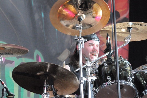 Dragonforce at the Mayhem Festival Verizon Wireless Amphitheater