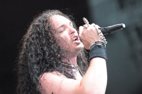 Dragonforce at the Mayhem Festival Verizon Wireless Amphitheater