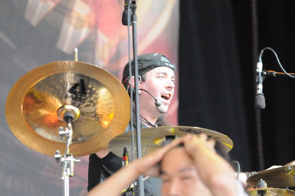 Dragonforce at the Mayhem Festival Verizon Wireless Amphitheater