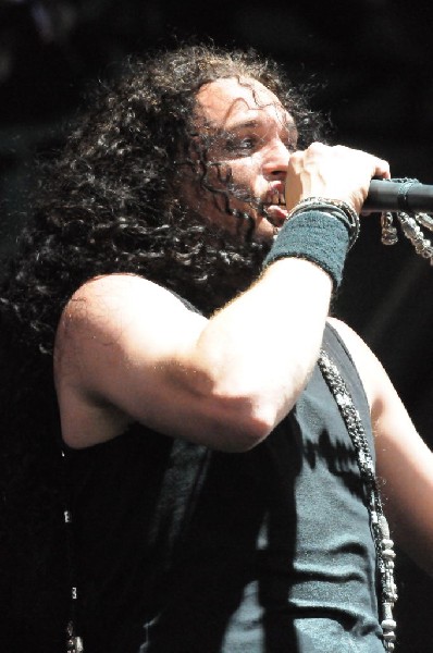 Dragonforce at the Mayhem Festival Verizon Wireless Amphitheater