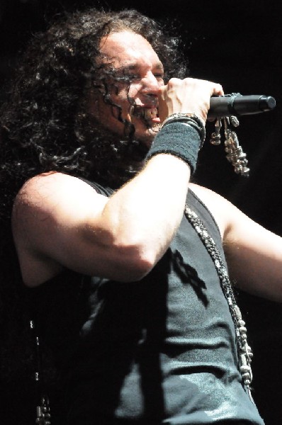 Dragonforce at the Mayhem Festival Verizon Wireless Amphitheater