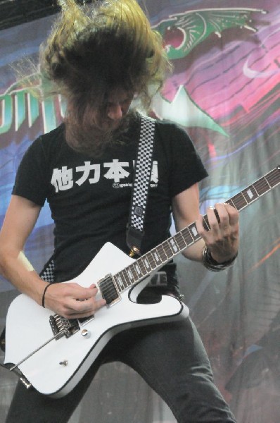 Dragonforce at the Mayhem Festival Verizon Wireless Amphitheater