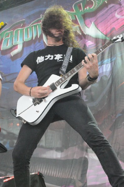 Dragonforce at the Mayhem Festival Verizon Wireless Amphitheater