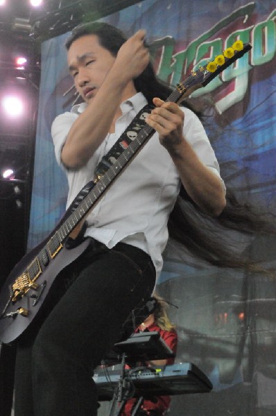 Dragonforce at the Mayhem Festival Verizon Wireless Amphitheater