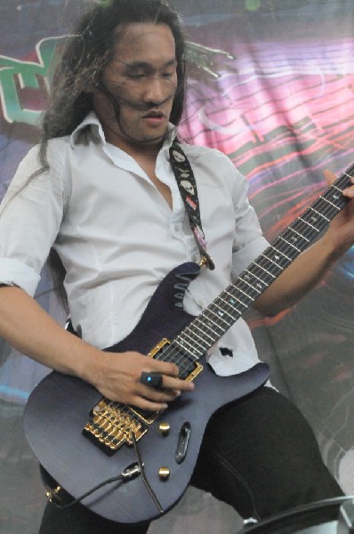 Dragonforce at the Mayhem Festival Verizon Wireless Amphitheater