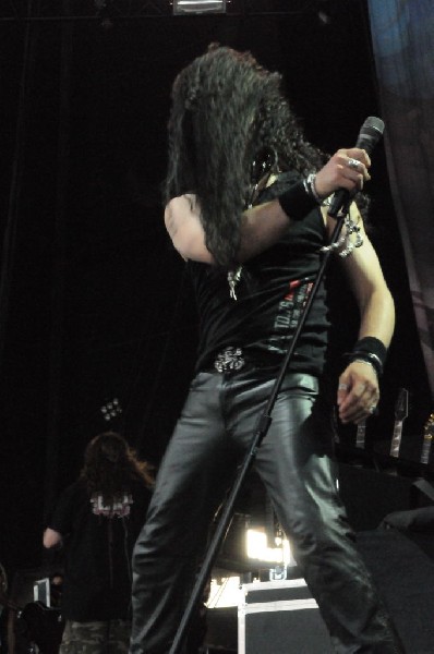 Dragonforce at the Mayhem Festival Verizon Wireless Amphitheater