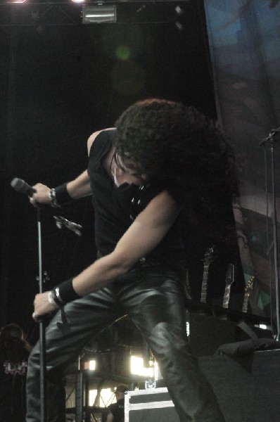 Dragonforce at the Mayhem Festival Verizon Wireless Amphitheater