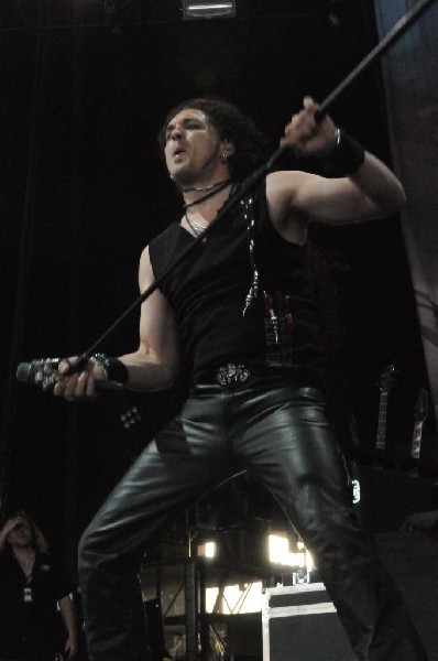 Dragonforce at the Mayhem Festival Verizon Wireless Amphitheater