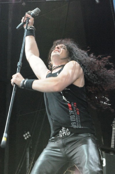 Dragonforce at the Mayhem Festival Verizon Wireless Amphitheater