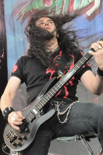 Dragonforce at the Mayhem Festival Verizon Wireless Amphitheater