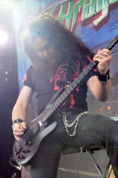 Dragonforce at the Mayhem Festival Verizon Wireless Amphitheater