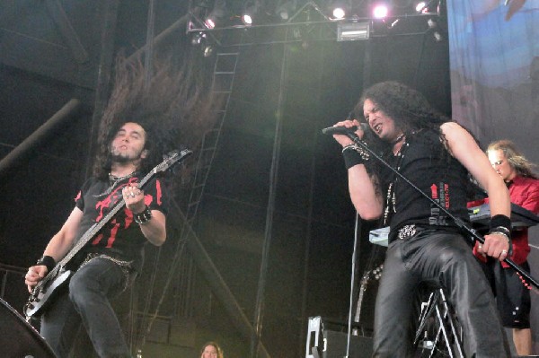 Dragonforce at the Mayhem Festival Verizon Wireless Amphitheater