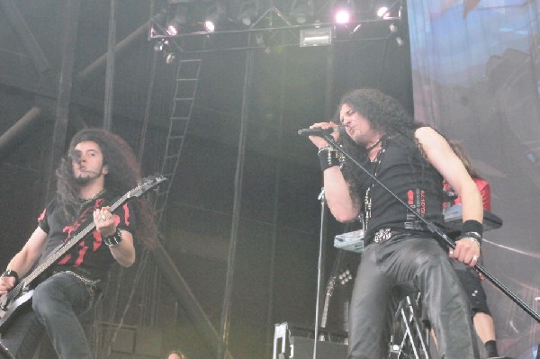 Dragonforce at the Mayhem Festival Verizon Wireless Amphitheater