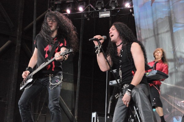 Dragonforce at the Mayhem Festival Verizon Wireless Amphitheater