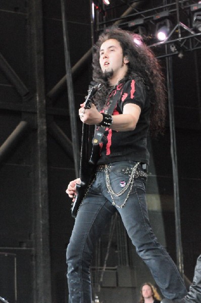 Dragonforce at the Mayhem Festival Verizon Wireless Amphitheater