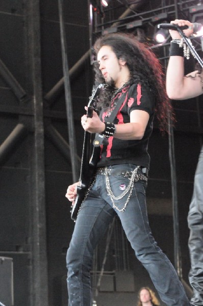 Dragonforce at the Mayhem Festival Verizon Wireless Amphitheater