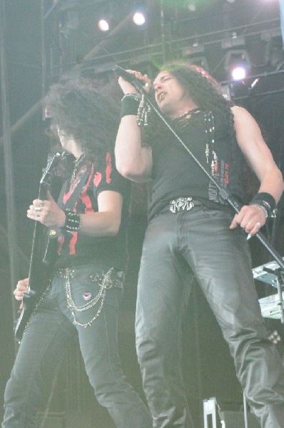 Dragonforce at the Mayhem Festival Verizon Wireless Amphitheater