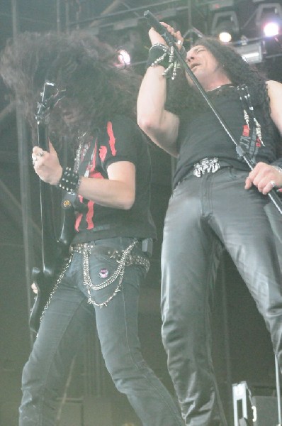 Dragonforce at the Mayhem Festival Verizon Wireless Amphitheater