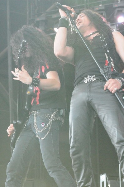 Dragonforce at the Mayhem Festival Verizon Wireless Amphitheater